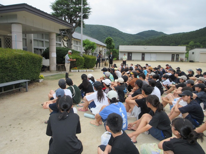 朝日里山学校開校式