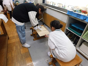 友達と2