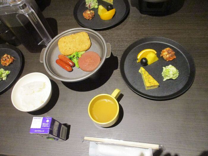 ホテルの食事