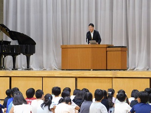 校長お話